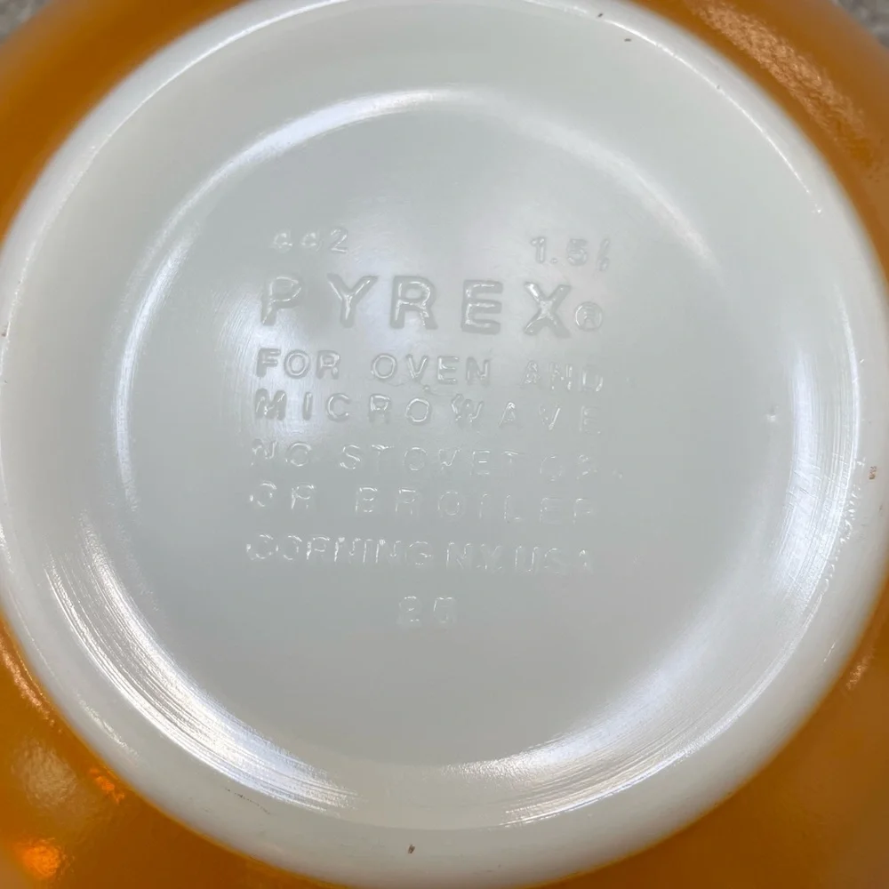 Pyrex butterfly gold